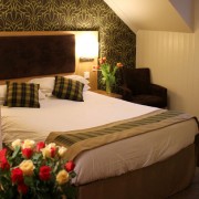 Bedroom at Clachaig Inn, Glencoe