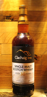 Clachaig 30 year old malt whisky