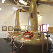 Stills at Benromach Distillery